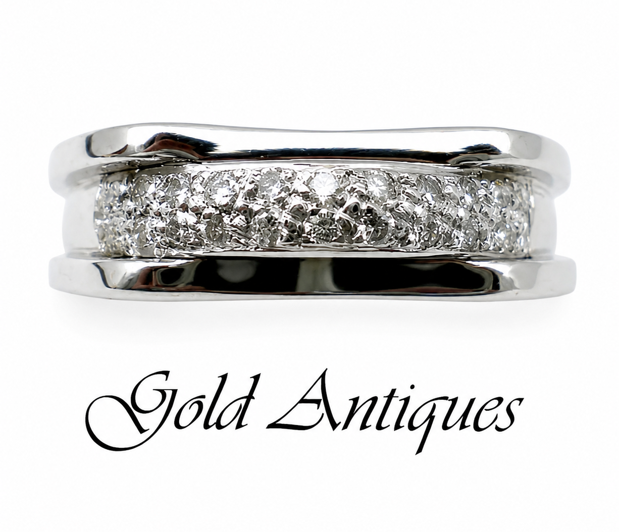 anillo de oro blanco 18 kt y brillantes anillo de oro blanco 18 kt y brillantes
