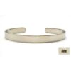 esclava de oro blanco 18 kt
