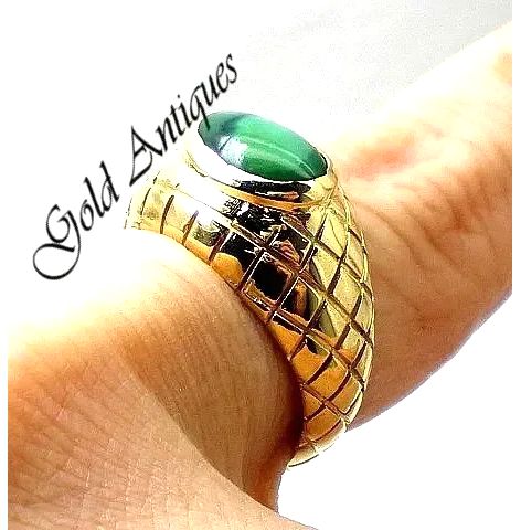 anillo de oro 18 kt y turqueza natural anillo de oro 18 kt y turqueza natural