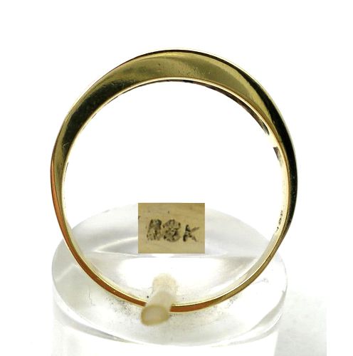 anillo oro 18 kt medio sin fin de aventurinas anillo oro 18 kt medio sin fin de aventurinas