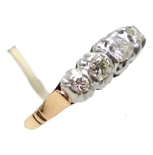 anillo cintillo de oro 18 kt platino 950 y brillantes anillo cintillo de oro 18 kt platino 950 y brillantes