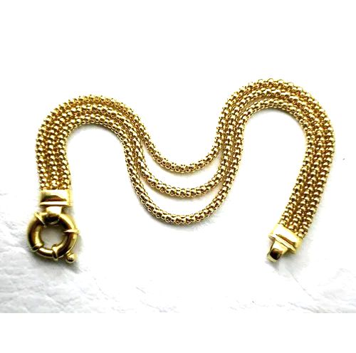pulsera de oro 18 kt cierre marinero pulsera de oro 18 kt cierre marinero