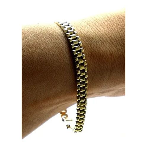 pulsera de oro 18 kt unisex pulsera de oro 18 kt unisex
