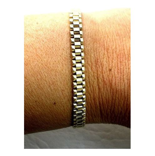 pulsera de oro 18 kt unisex pulsera de oro 18 kt unisex