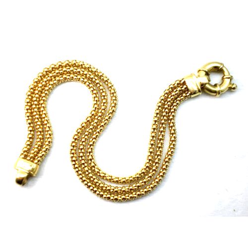 pulsera de oro 18 kt cierre marinero pulsera de oro 18 kt cierre marinero