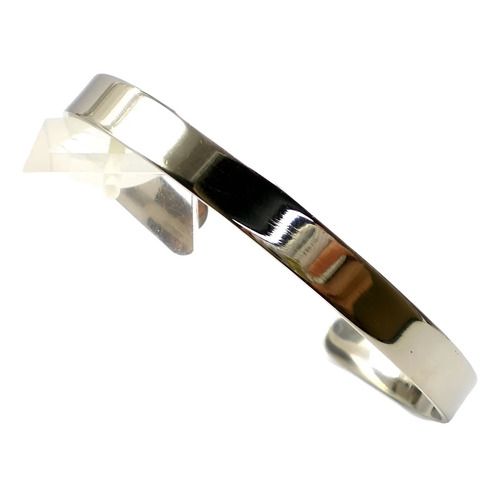 esclava de oro blanco 18 kt
