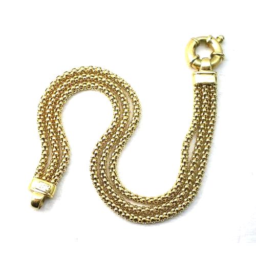 pulsera de oro 18 kt cierre marinero pulsera de oro 18 kt cierre marinero
