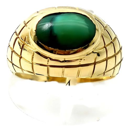anillo de oro 18 kt y turqueza natural anillo de oro 18 kt y turqueza natural