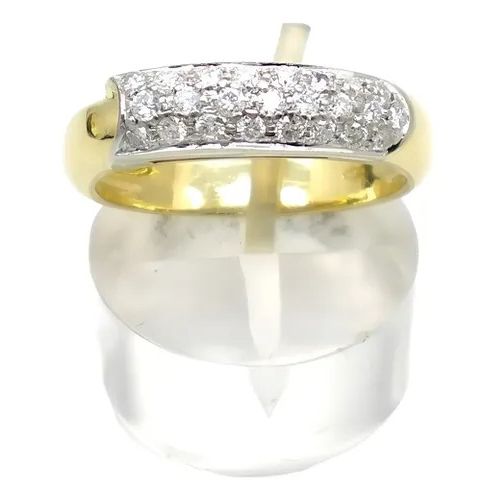 anillo de oro 18 kt platino y brillantes anillo de oro 18 kt platino y brillantes