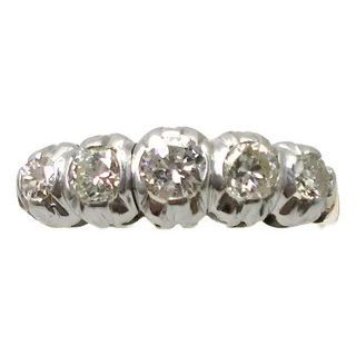 anillo cintillo de oro 18 kt platino 950 y brillantes anillo cintillo de oro 18 kt platino 950 y brillantes